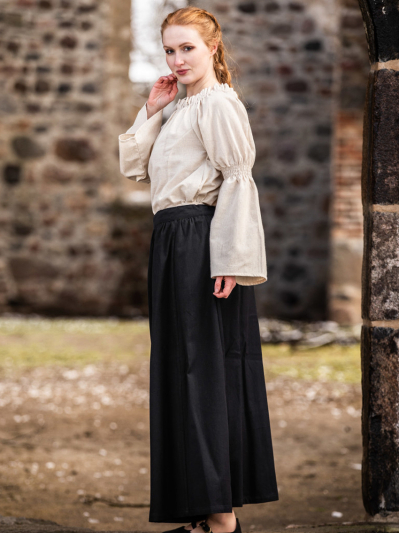 Trollfelsen Mittelalter Bluse Leonardo Carbone Emma natur Leinen02